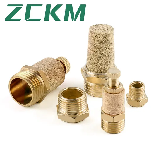 Pneumatic Accessories Copper Muffler Air Copper Silencers